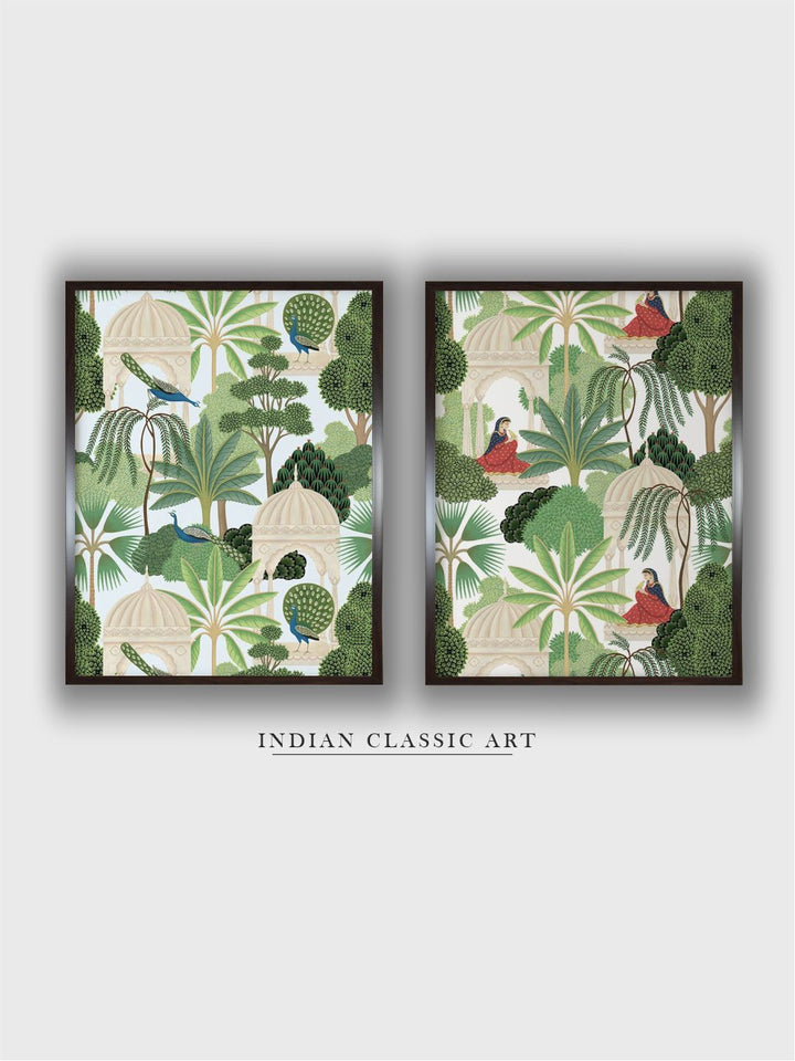 "Indian Royal Painting Wall Art''