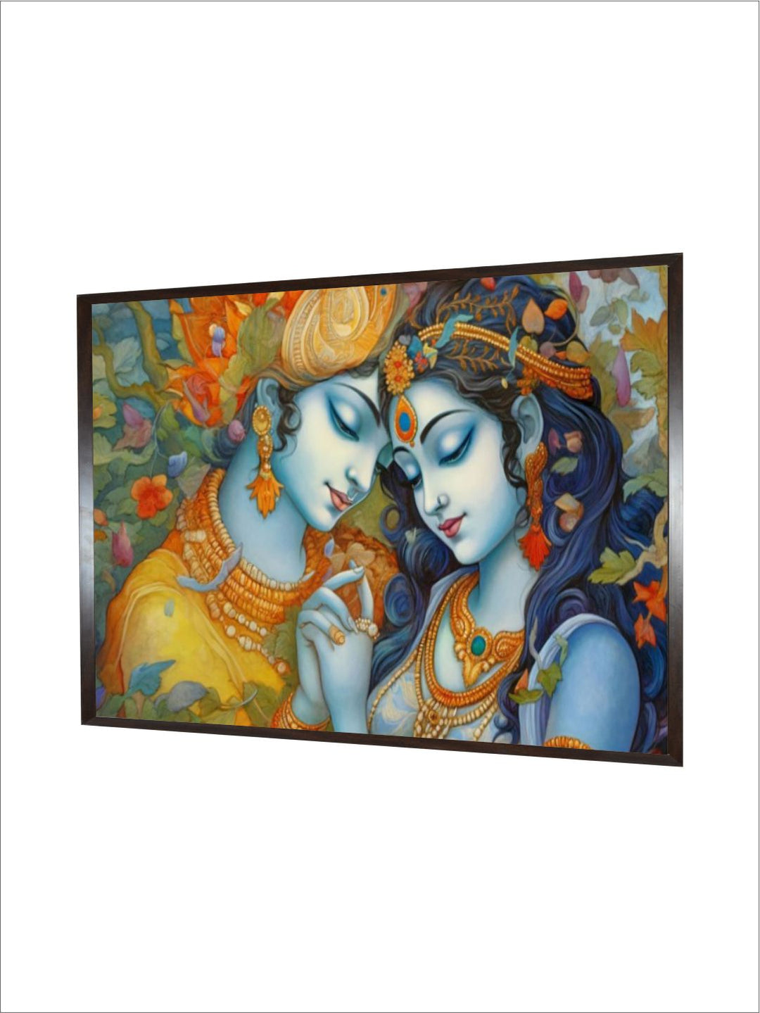 "Radha Krishna Wall Art''