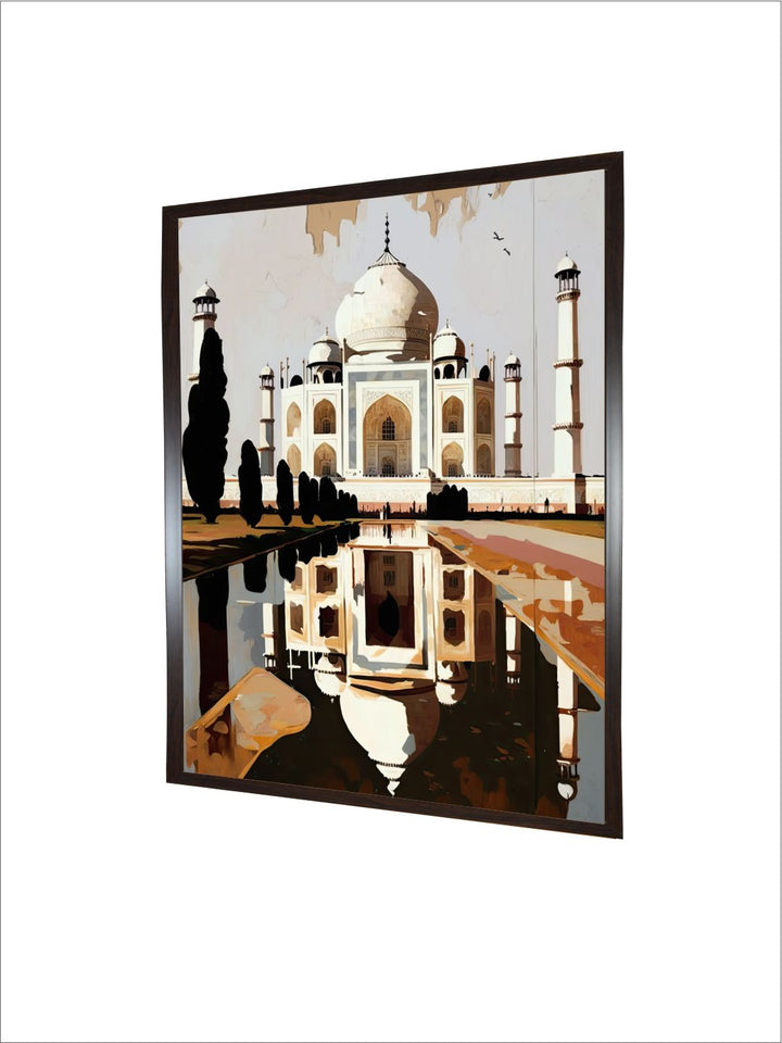 "Taj Mahal Painting Wall Art''
