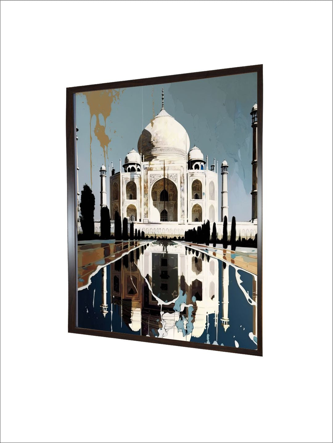 "Taj Mahal Painting Wall Art''