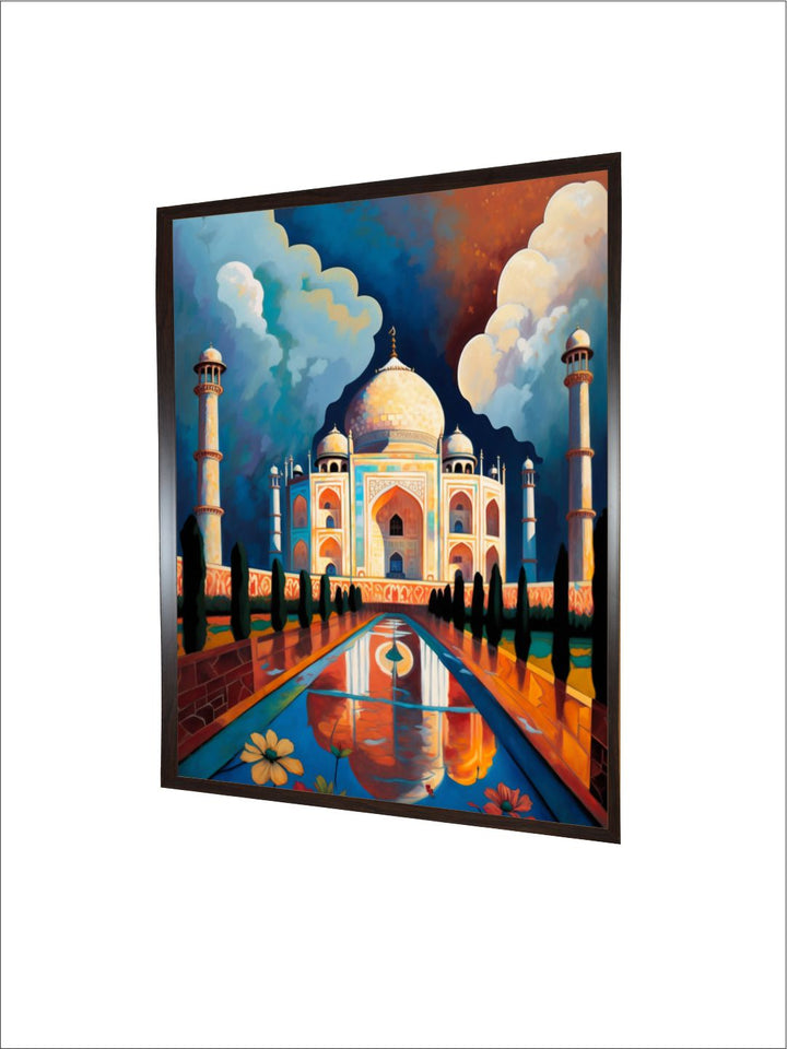 "Taj Mahal Painting Wall Art''