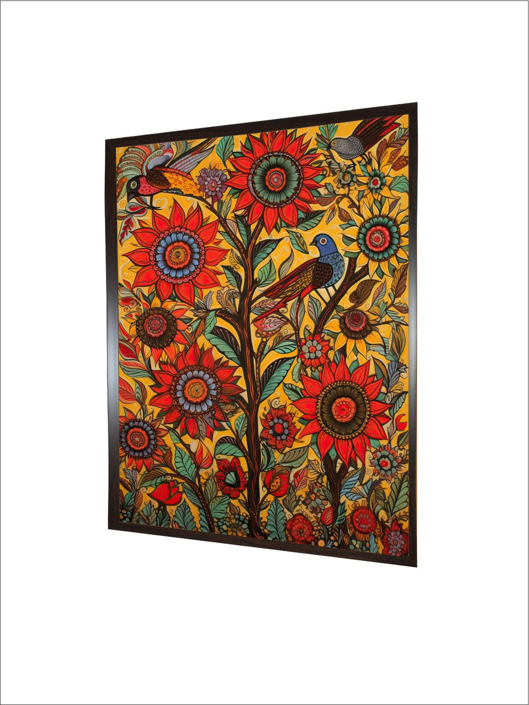 "Madhubani Wall Art''