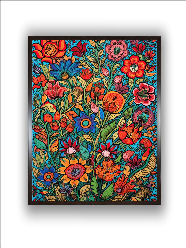 "Madhubani  Wall Art''