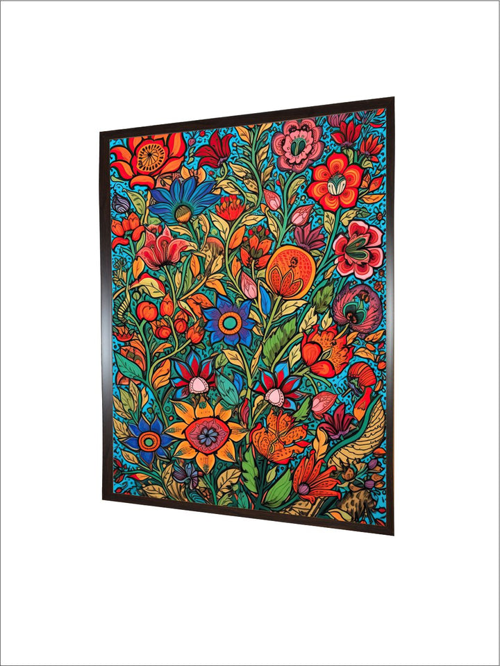 "Madhubani  Wall Art''