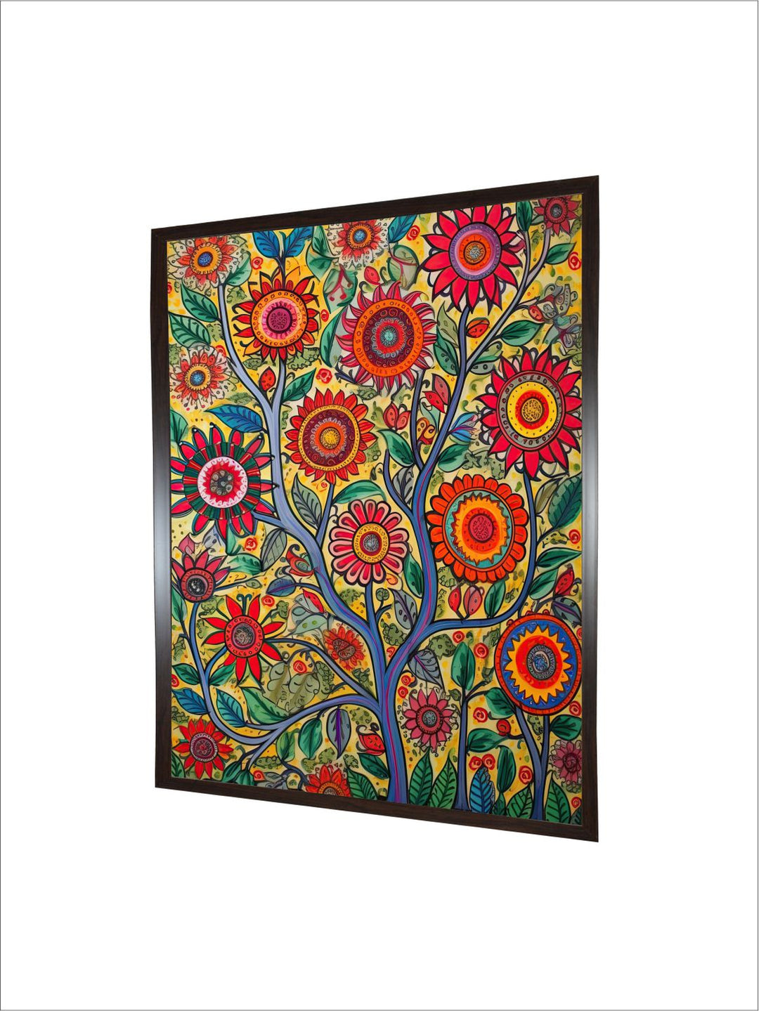 "Madhubani Wall Art''