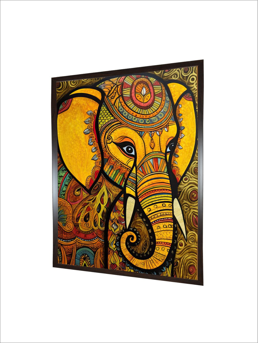 "Majestic Indian Inspired Wall Art''