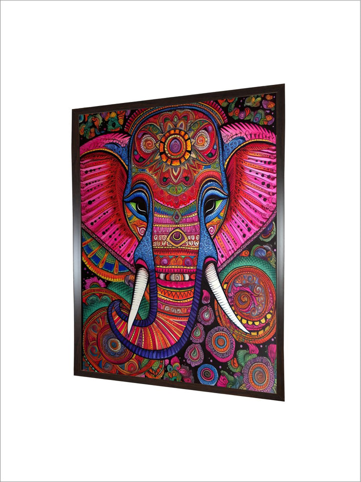 "Majestic Indian Inspired Wall Art''