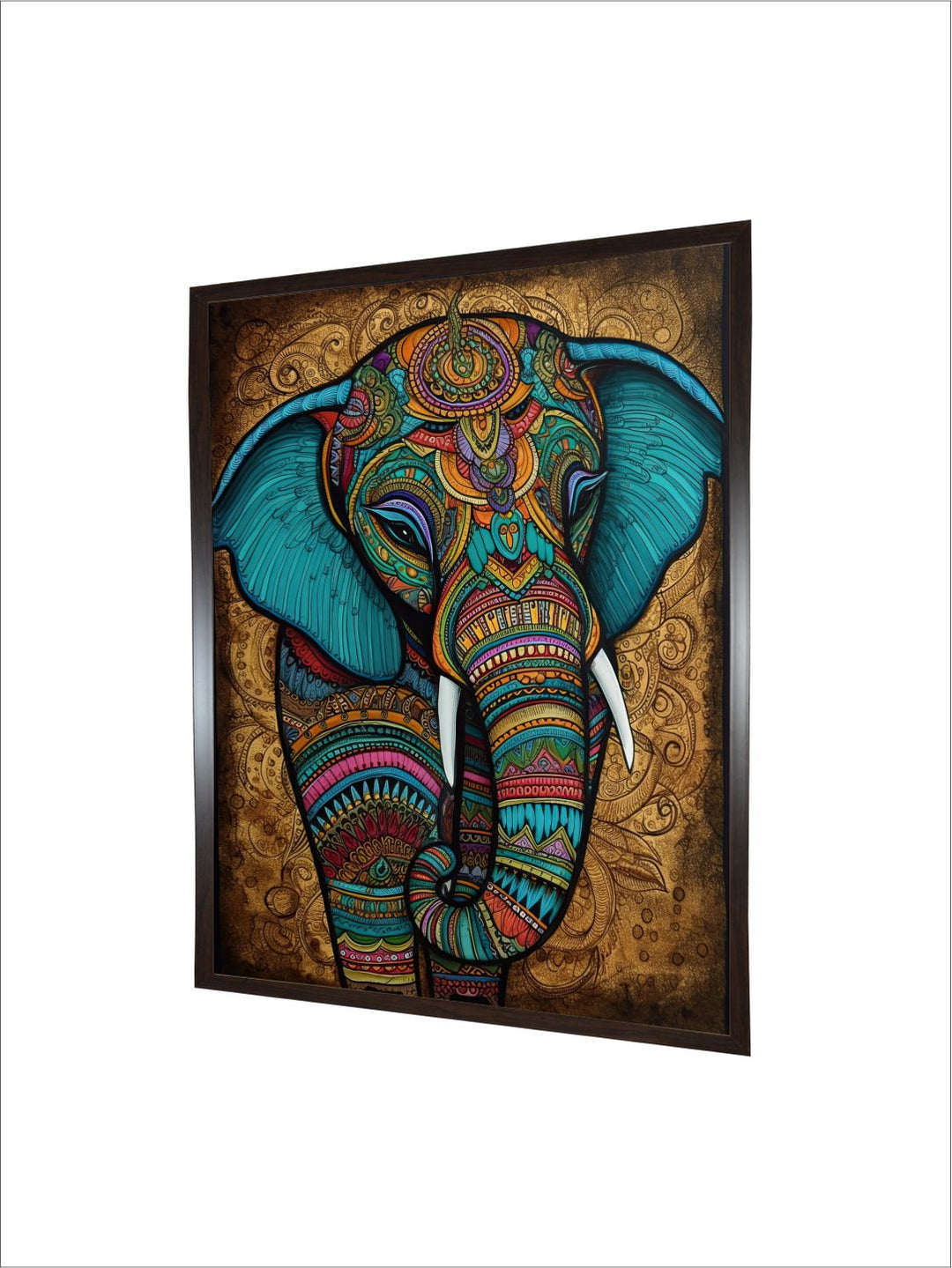 "Majestic Indian Inspired Wall Art''