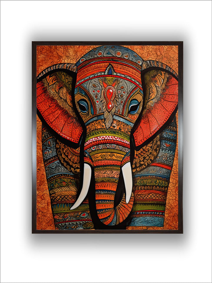 "Majestic Indian Inspired Wall Art''