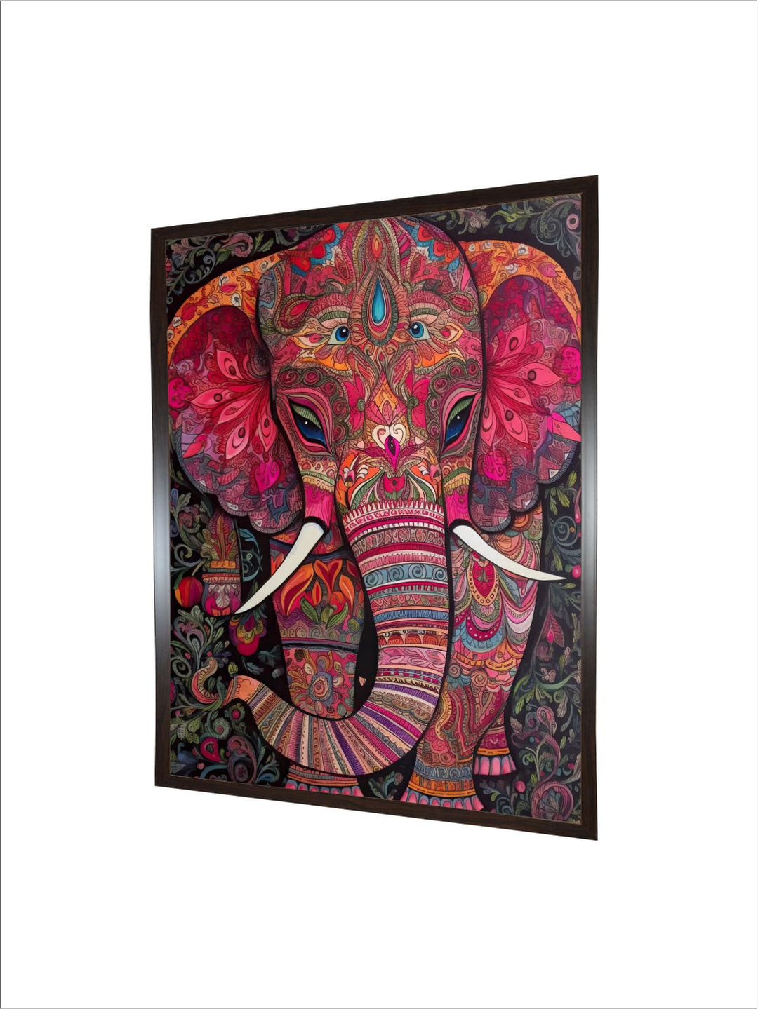 "Majestic Indian Inspired Wall Art''