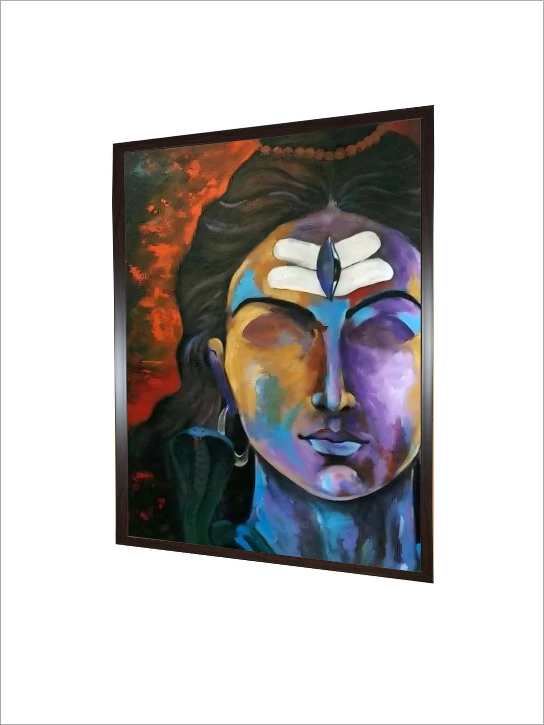 "Lord Shiva Painting Wall Art''