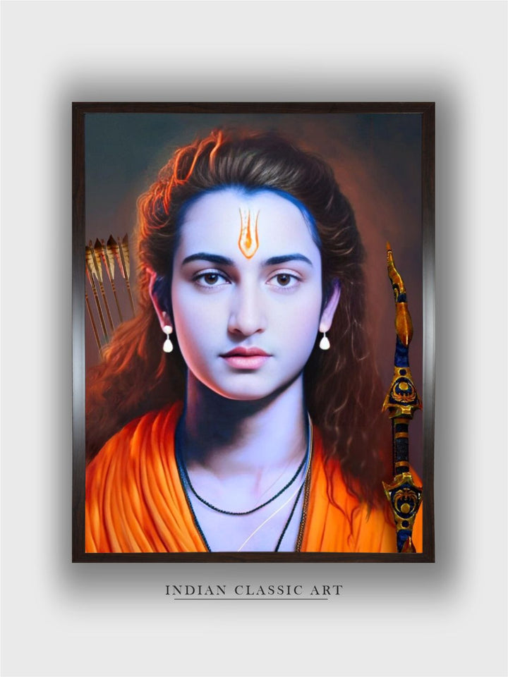 "Shree Ram Painting Wall Art''