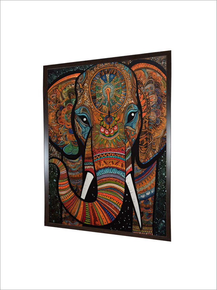 "Majestic Indian Inspired Wall Art''