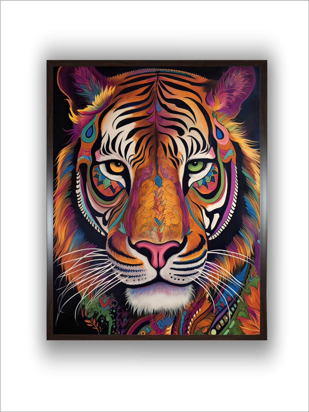 "Tiger Painting Canvas Wall Art''