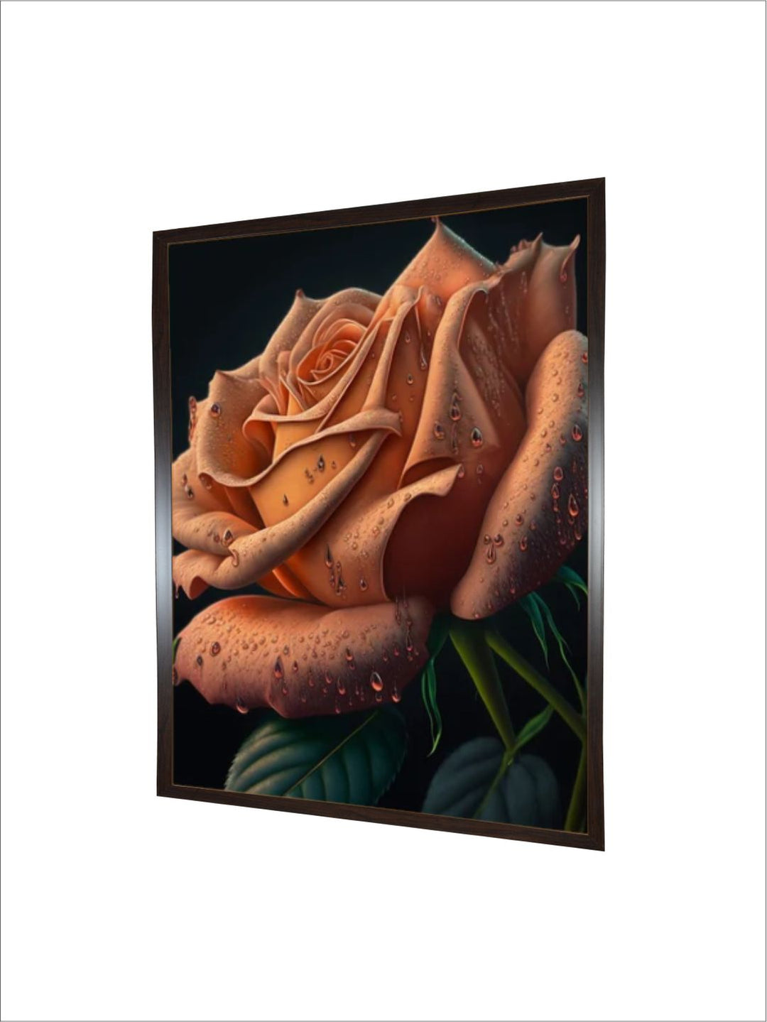 "Garden Flowers Bloom Painting Wall Art''