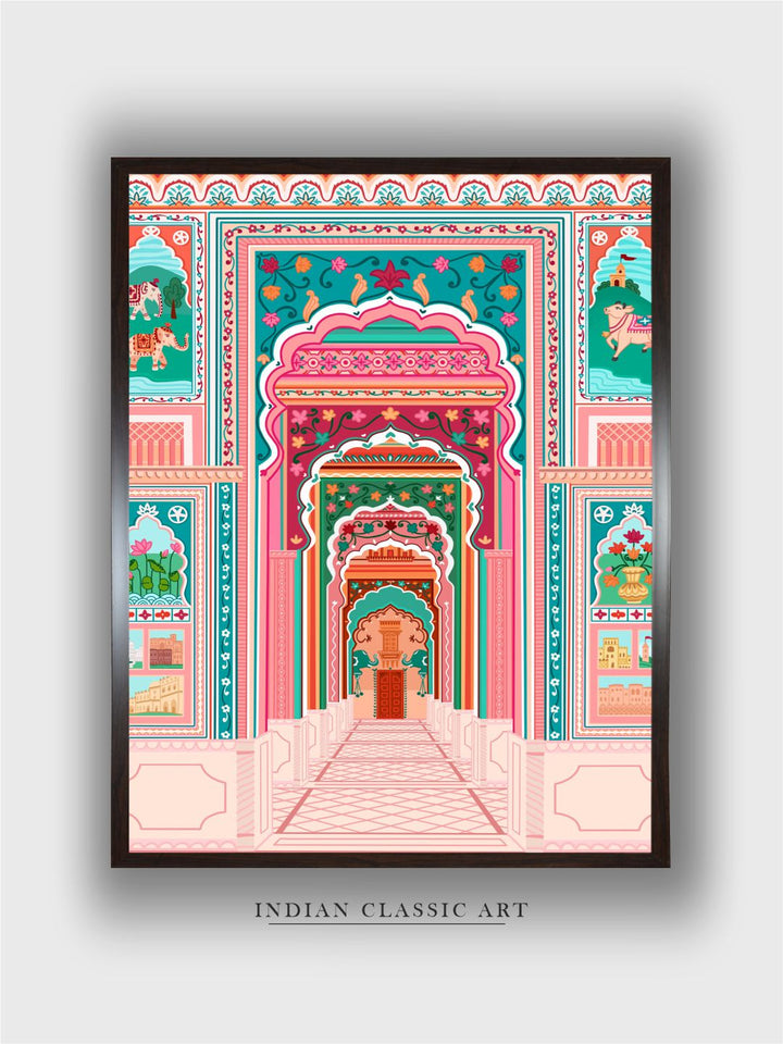 "Patrika Gate Wall Art''