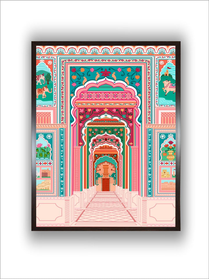 "Patrika Gate Wall Art''