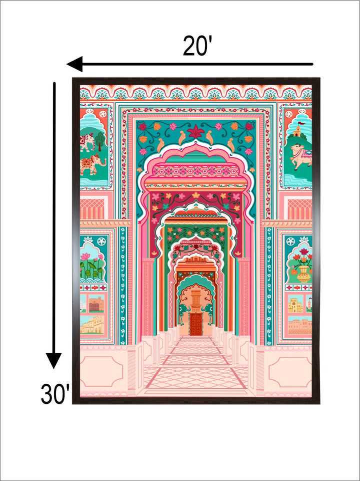 "Patrika Gate Wall Art''