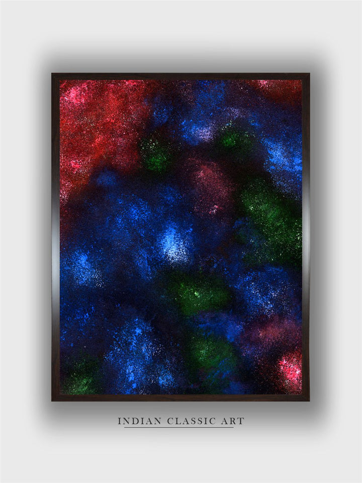 "Galaxy Texture Painting Canvas Wall Art''
