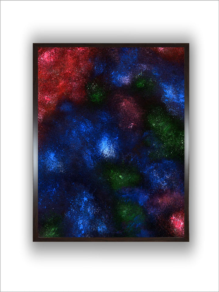 "Galaxy Texture Painting Canvas Wall Art''