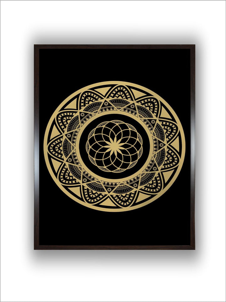 "Mandala Art Painting Wall Art''