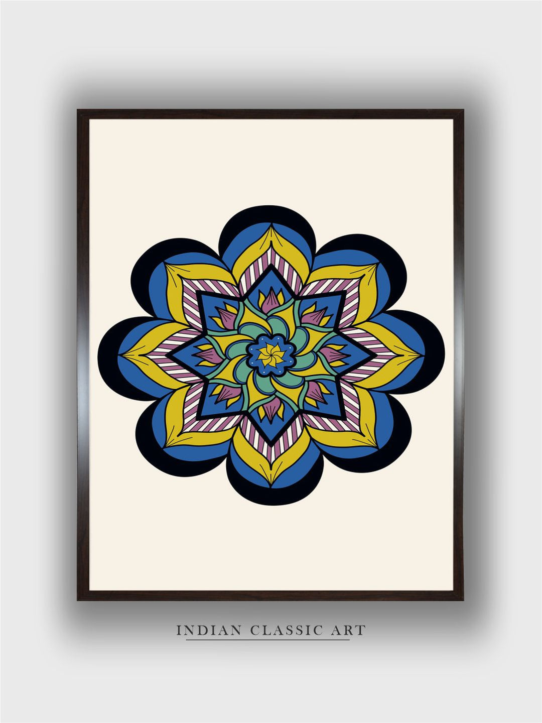 "Mandala Wall Art''