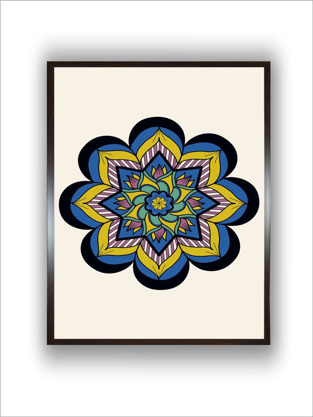 "Mandala Wall Art''