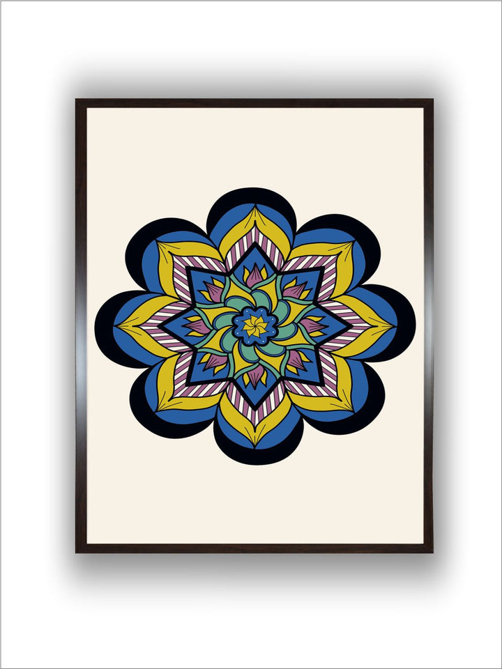 "Mandala Wall Art''