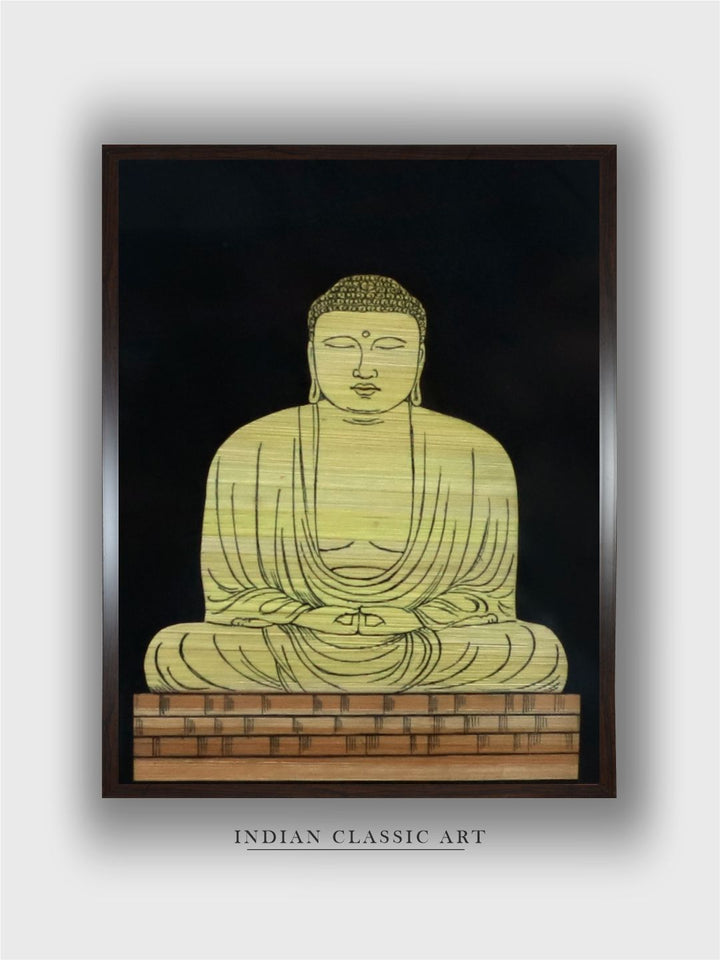 "Lord Buddha Canvas Painting''