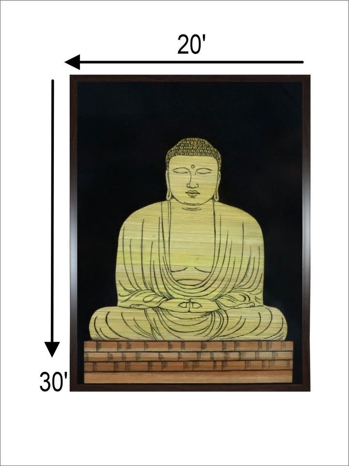 "Lord Buddha Canvas Painting''