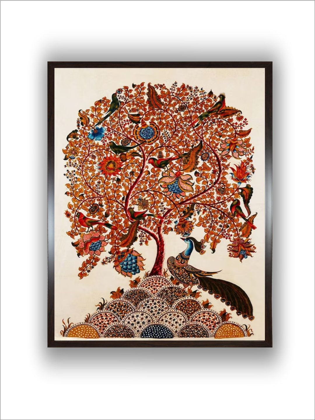 "Indian Folk Painting Wall Art''