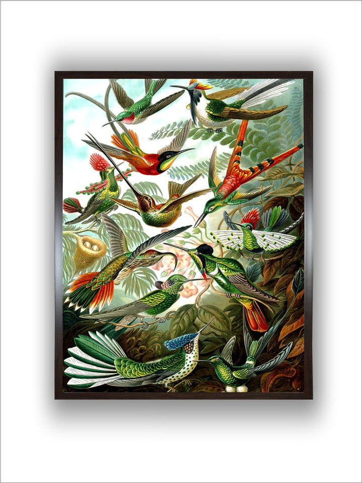 "Hummingbird Painting Wall Art''