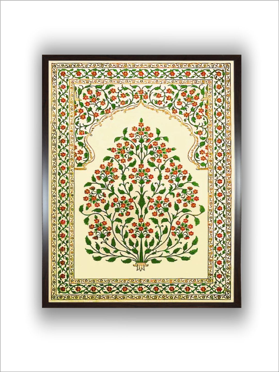 "Pichwai Framed Painting Wall Art''