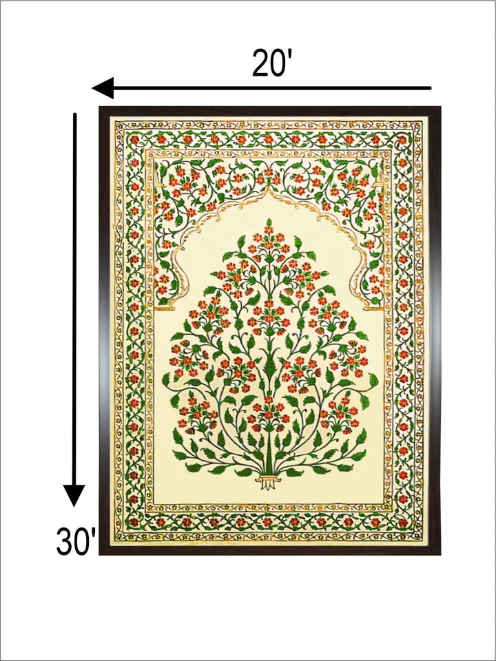 "Pichwai Framed Painting Wall Art''