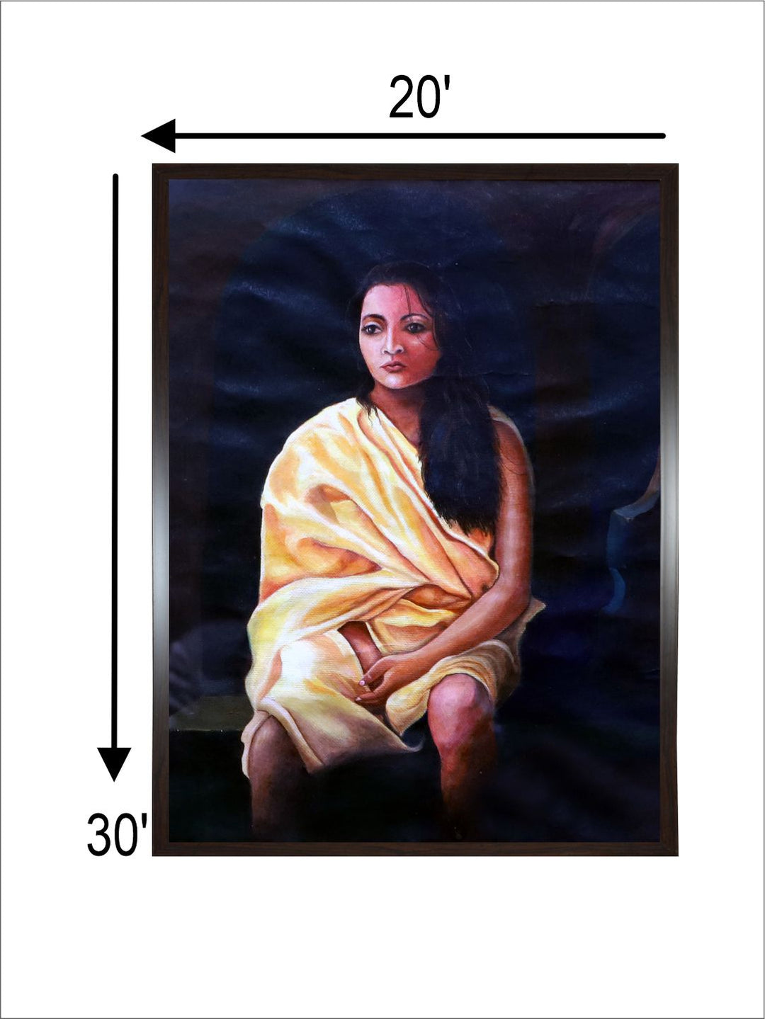 "Portrait Canvas Painting''