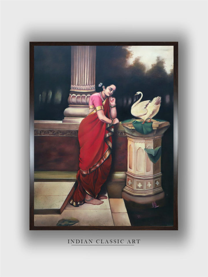 "Indian Folk Painting Wall Art''