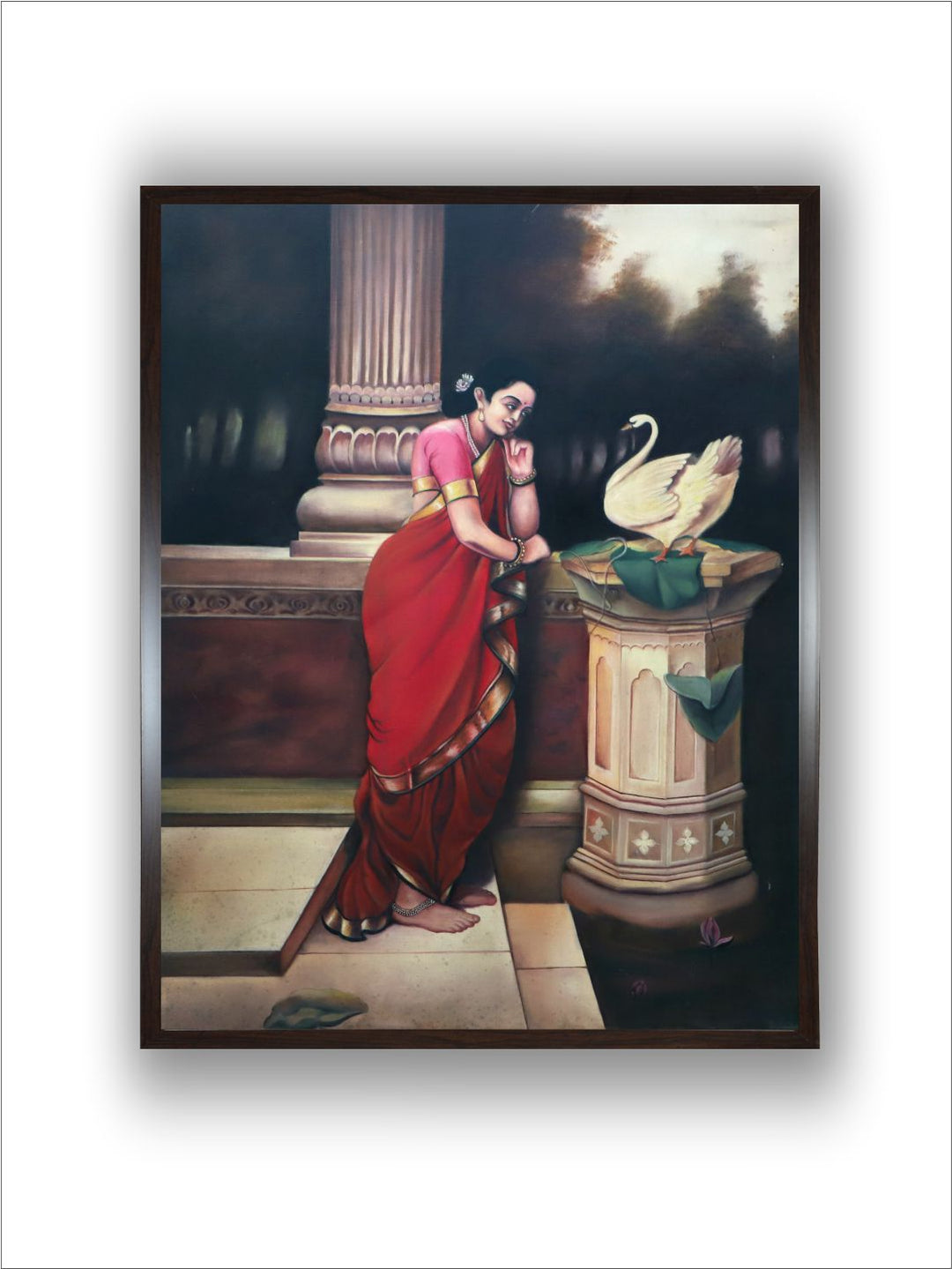 "Indian Folk Painting Wall Art''