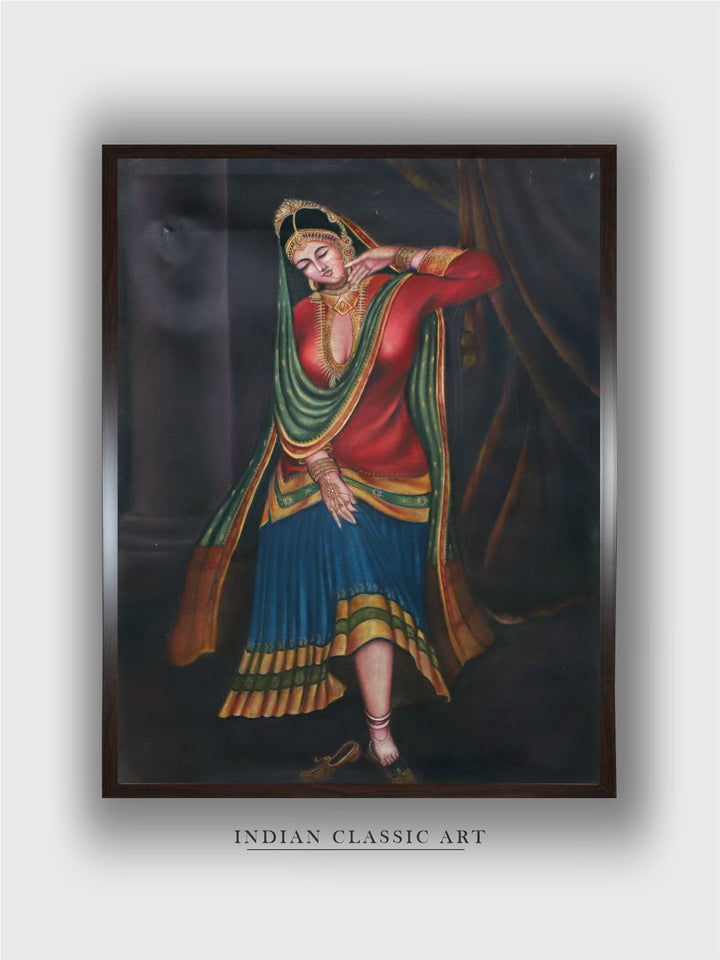 "Indian Folk Painting Wall Art''