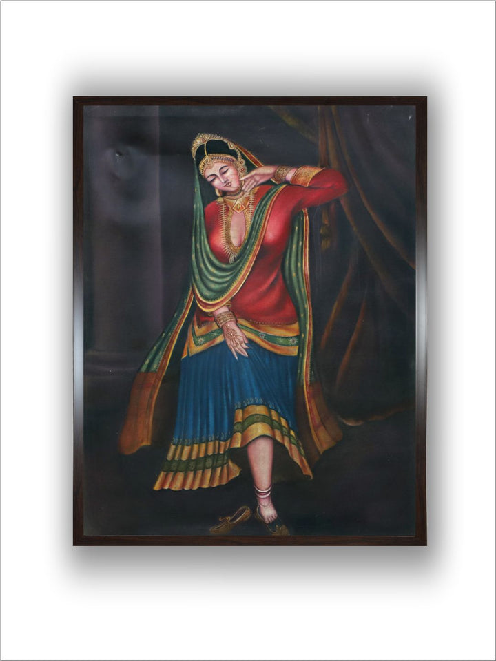 "Indian Folk Painting Wall Art''