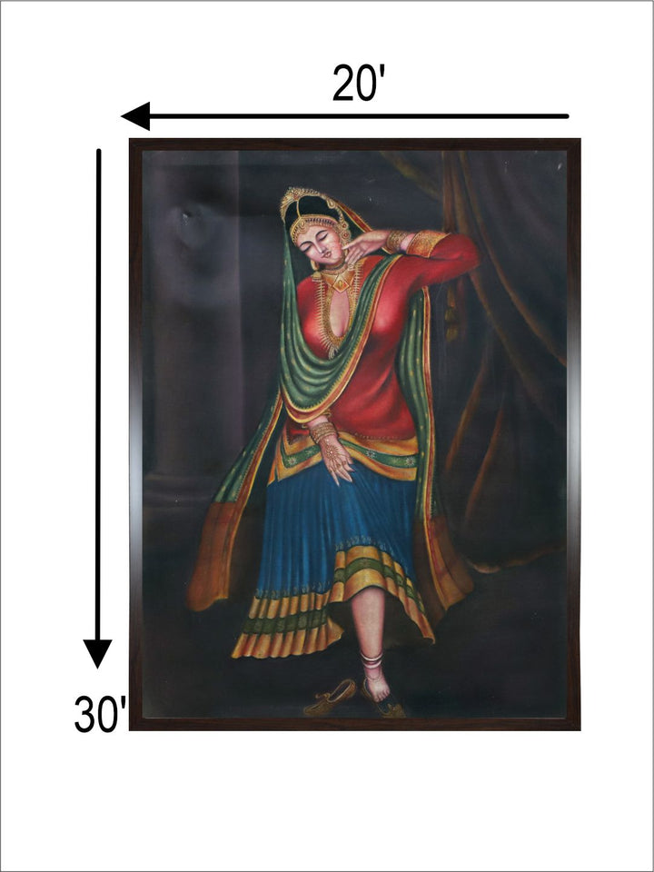 "Indian Folk Painting Wall Art''