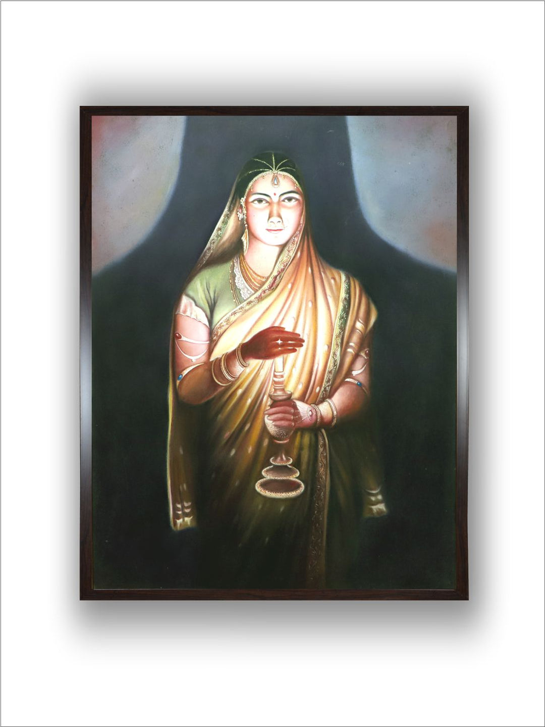 "Indian Folk Painting Wall Art''