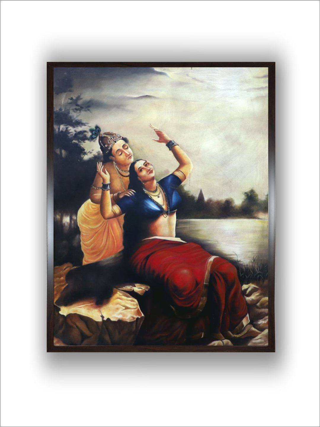 "Indian Folk Painting Wall Art''
