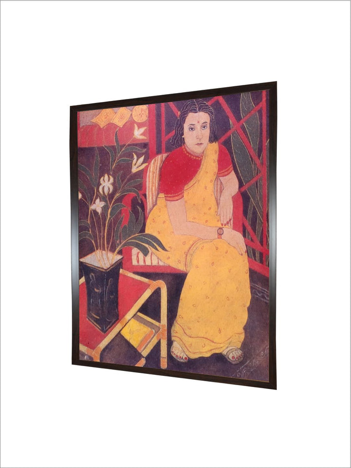 "Indian Folk Painting Wall Art''