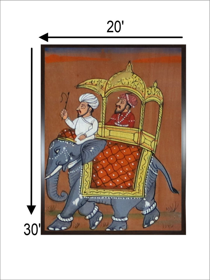 "Indian Folk Painting Wall Art''