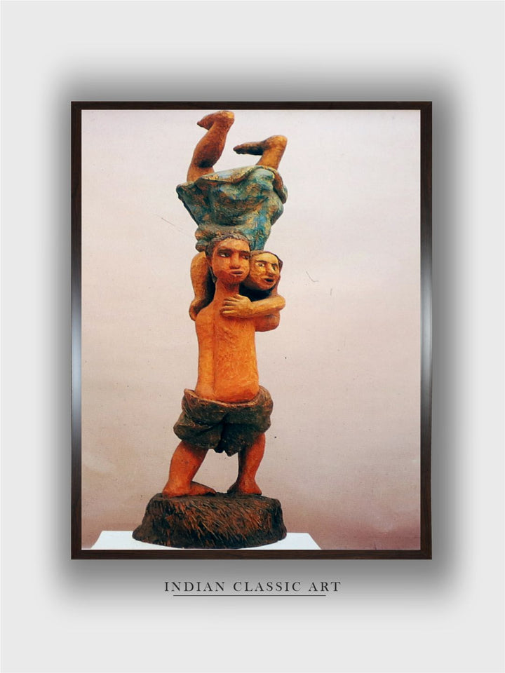"Indian Folk Painting Wall Art''