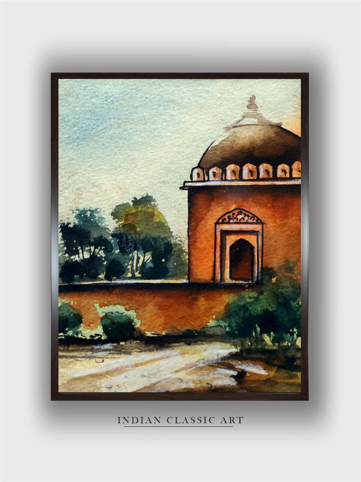 "Indian Folk Painting Wall Art''