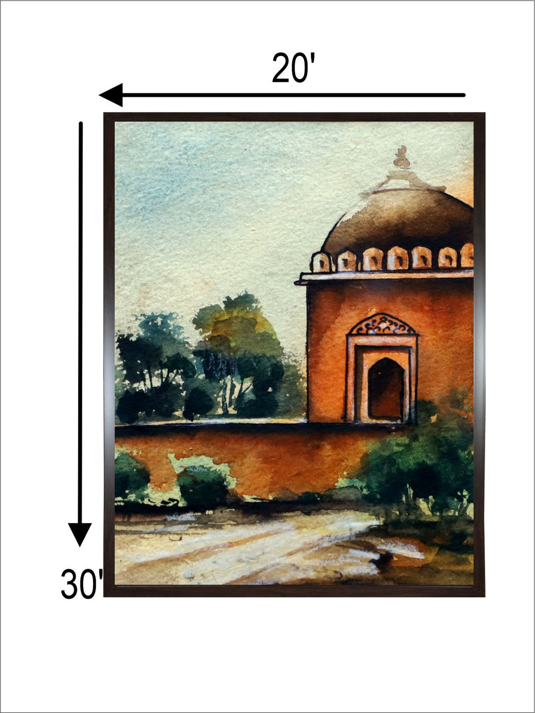 "Indian Folk Painting Wall Art''