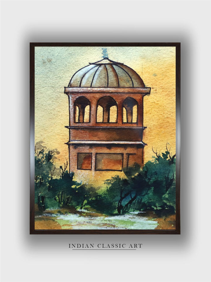 "Indian Folk Painting Wall Art''