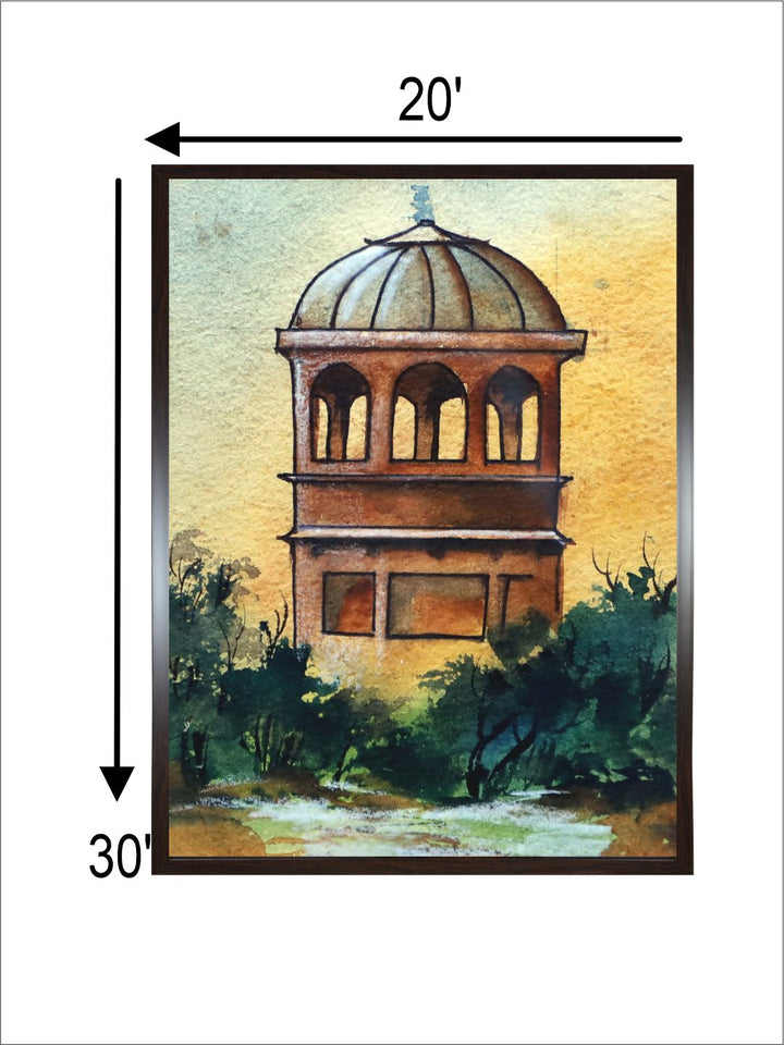 "Indian Folk Painting Wall Art''