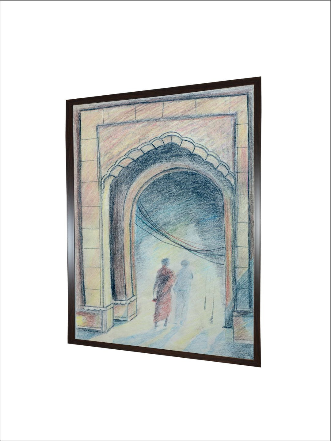"Indian Folk Painting Wall Art''